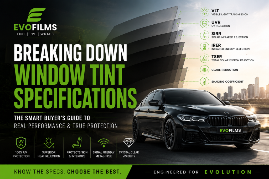 best Window Tint Specifications